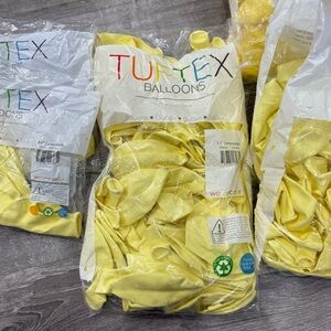 Turflex lemonade and Yellow Balloons